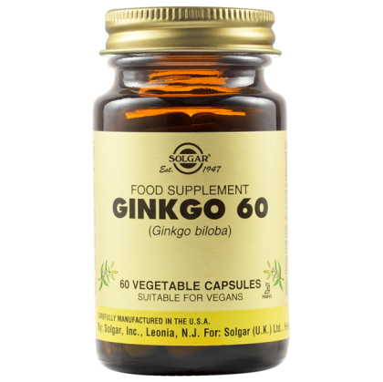 Solgar Ginkgo 60 60 Веган Капсули