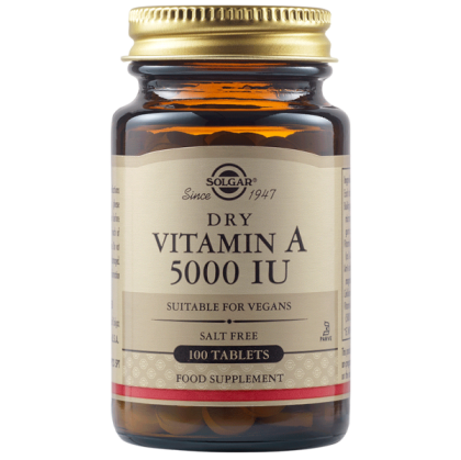 Solgar Vitamin А 5000 IU 100 Таблетки