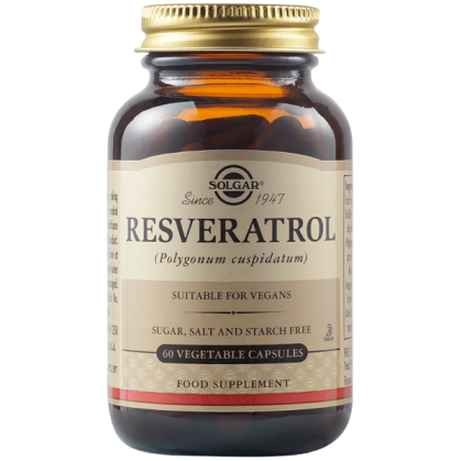 Solgar Resveratrol 100 мг 60 Веган Капсули