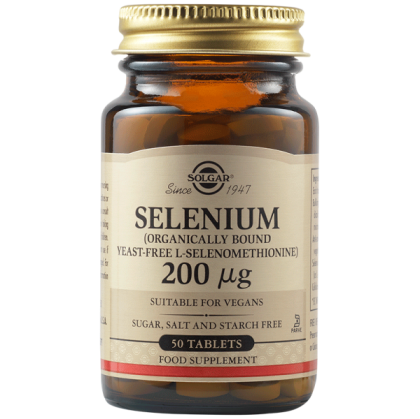 Solgar Selenium 200 мкг 50 Таблетки