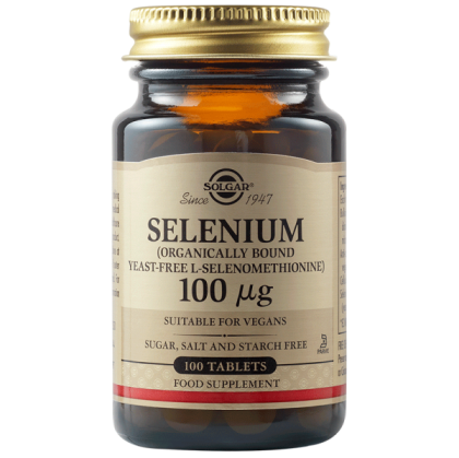Solgar Selenium 100 мкг 100 Таблетки