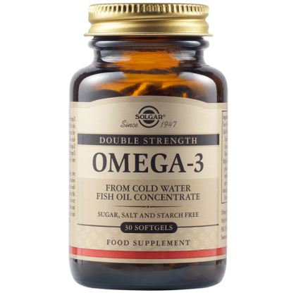 Solgar Omega 3 Double Strength 30 Меки Капсули