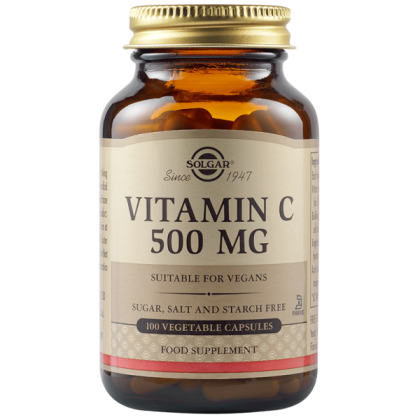 Solgar Vitamin C With Rose Hips 500 мг 100 Таблетки