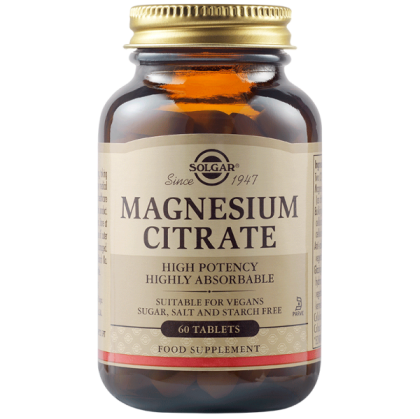 Solgar Magnesium Citrate 200 мг 60 Таблетки