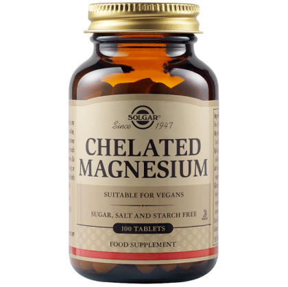 Solgar Chelated Magnesium 100 мг 100 Таблетки