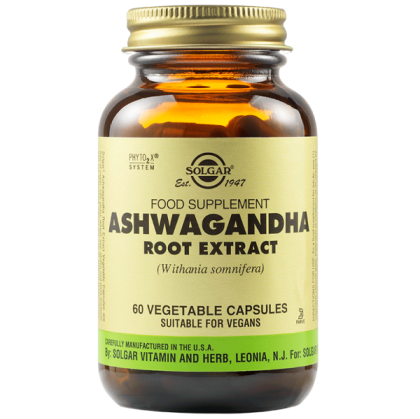 Solgar Ashwagandha Root Extract 60 Веган Капсули