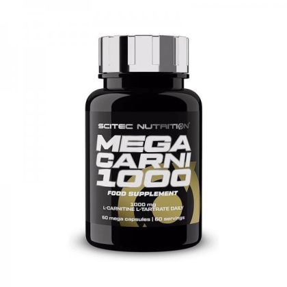 Scitec Nutrition Scitec Mega Carni 1000 60 Capsules