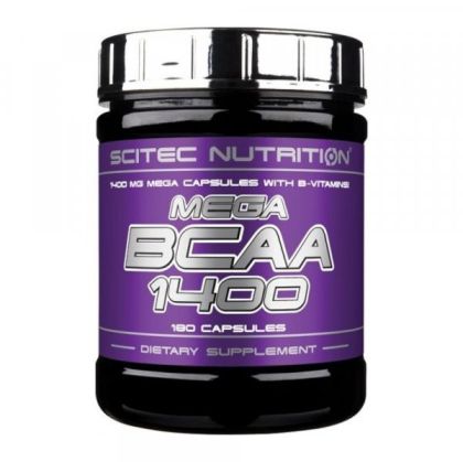 Scitec Nutrition Scitec Mega BCAA 1400 180 Капсули