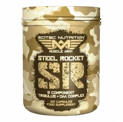 Scitec Nutrition Scitec Muscle Army Steel Rocket 120 Капсули
