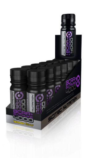 Scitec Nutrition Scitec Shot BCAA + Glutamine 4000 Citron 60 мл
