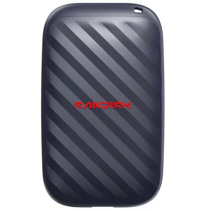 Преносим SSD диск Sandisk E10 1TB - Черен