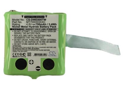 Батерия за радиостанция DeTeWe Outdoor 8000 MT700D03XXC NIMH  4,8V 700mA Cameron Sino