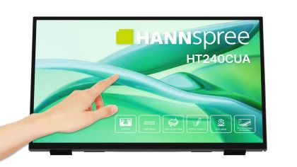 Портативен тъч Монитор Hannspree HT240CUA - 23.8" VA FHD(1920x1080), HDMI, USB-C