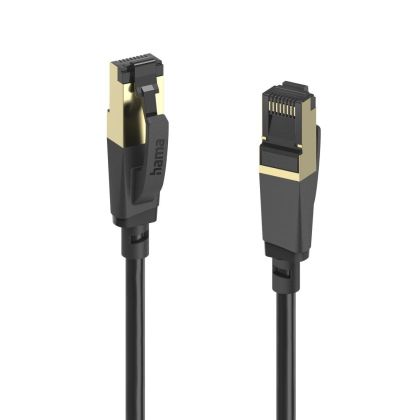 Мрежов пач кабел HAMA S/FTP, CAT 8, RJ-45 - RJ-45, 40Gbit/s, 5.0 m