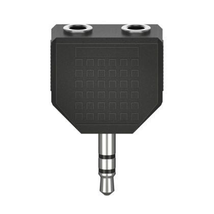 HАМА Аудио адаптер, 3.5 mm жак - 2 x 3.5 mm жак женско, стерео