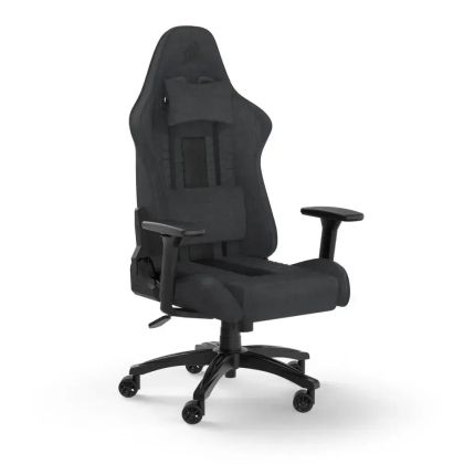 Геймърски стол Corsair TC100 RELAXED - Fabric Black/Grey