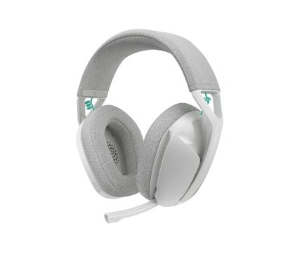 Геймърски безжични слушалки Logitech G321 Lightspeed, Микрофон, Бели