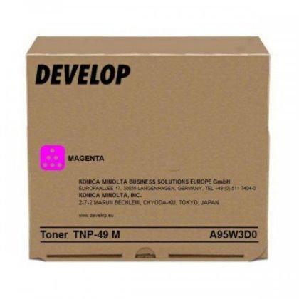 Тонер касета DEVELOP TNP49M, ineo+ 3351, +3851, +3851FS, 12000 k., Magenta