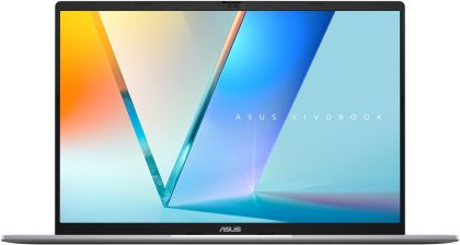 Лаптоп ASUS Vivobook S16 S3607CA-RP037NA - 16" IPS Full HD+, Intel Core Ultra 7 255H, 16GB DDR5, 1TB SSD - Сребрист