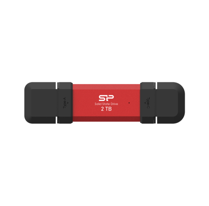 Външен SSD Silicon Power DS72 Red - 2TB