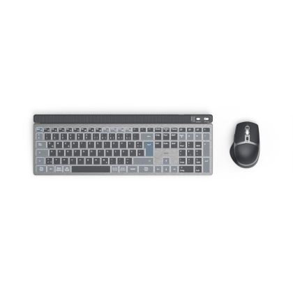HAMA Комплект безжична клавиатура-мишка "WKM-750", Bluetooth & 2.4Ghz, кирилизирана