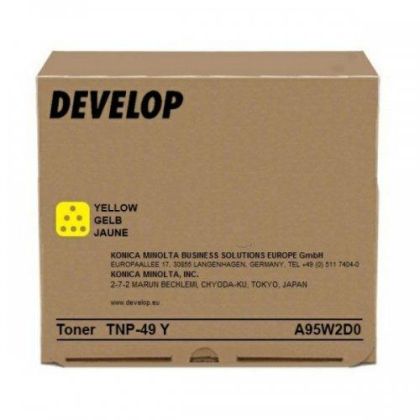 Тонер касета DEVELOP TNP49Y, ineo+ 3351, +3851, +3851FS,  12000 k., Yellow