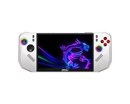 Игрова конзола MSI CLAW A8 BZ2EM-057GR - 8" IPS FHD+(1920x1200) 120Hz VRR, 24GB LPDDR5x, 1TB SSD, Windows 11 Home - Polar Tempest