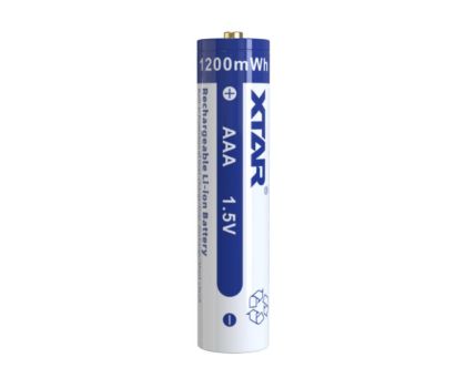 Акумулаторна батерия LiIon 10440 AAA R03 1,5V 800mAh 4 бр. в PVC кутия XTAR