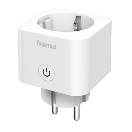 HAMA Смарт мини  WiFi контакт 3680W, 16A с прил. за измерване на ен.консумация