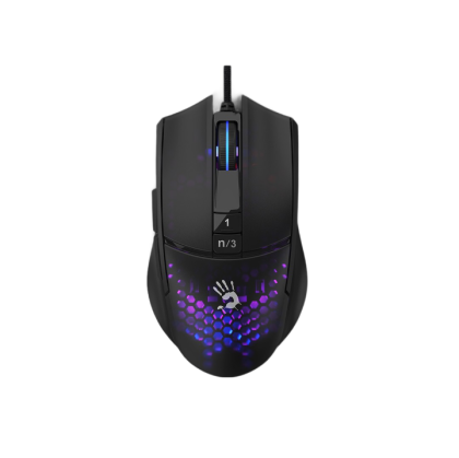 Геймърска мишка A4tech bloody L65 Max, Жична, 12000 cpi, Honeycomb,Черна
