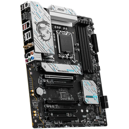 MSI B760 GAMING PLUS WIFI DDR4, LGA 1700, 4xDDR4, ATX, Dual Channel DDR4 5333(OC)MHz, 5x PCIe x16 slots, 2x M.2 slots, 1x HDMI, 1x DP, 2x USB 3.2 Gen 2, 1x USB 3.2 Gen 2 Type-C, 4x USB 2.0, 7.1 HD Audio, 2.5Gbps LAN, WI-Fi 6E, BT, 3Y