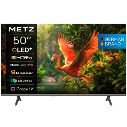 Телевизор METZ 50" 50MQH7500Z UHD 4K QLED+ Google TV, Клас E