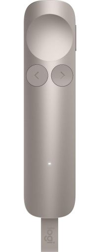 Безжичен презентер Logitech Spotlight 2, Bluetooth, 2.4 GHz Wireless - Бежов