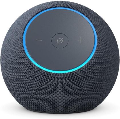 Преносима смарт тонколона Amazon Echo Dot Max 2025, Alexa, черен