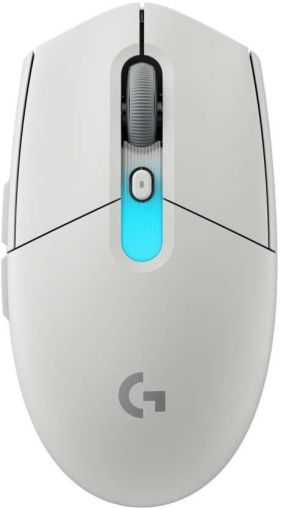 Геймърска безжична мишка Logitech G305 X Superlight - Бяла