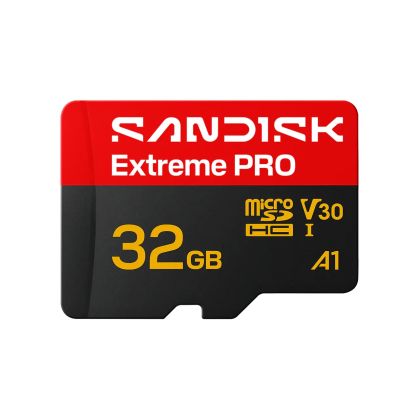 Sandisk карта Extreme PRO microSD™ UHS-I Card 32GB,Read up to 100MB/s, Write 90MB/s