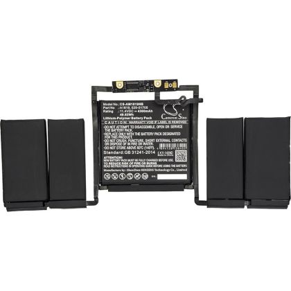 Батерия за лаптоп  Apple MacBook Pro "Core i5" 2.9 13" Touch/Late 2016 A1819  LiPo 11.4V 4300mAh CAMERON SINO
