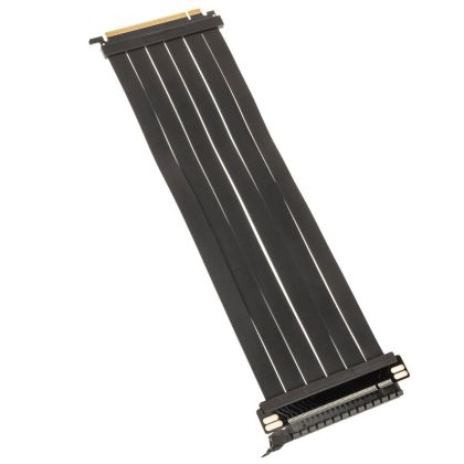 Кабел Kolink PCIe 5.0 Riser Cable, 180 градуса, 300mm - Черен
