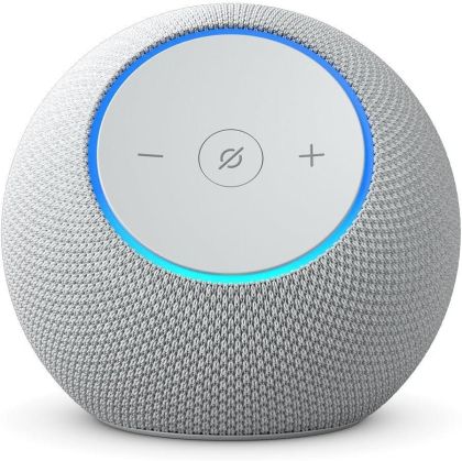 Преносима смарт тонколона Amazon Echo Dot Max 2025, Alexa, бял