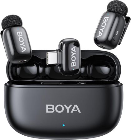 Безжична микрофонна система BOYA Mini 2-02 с USB-C