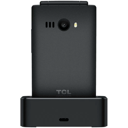 TCL ONETOUCH 4043 Flip Phone, 3.2'' Main + 1.77'' External Display, 2MP Camera, 4G VoLTE, Dual SIM, 1380mAh