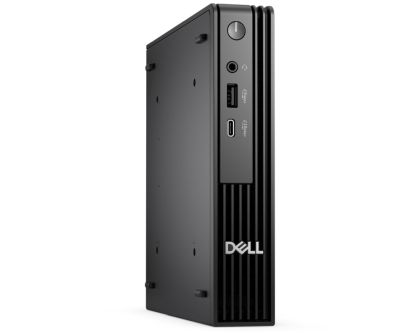 Настолен компютър Dell Pro Micro QCM1250, Intel Core Ultra 7 265T (13 TOPS NPU, 20cores, up to 5.3GHz), 16 GB: 1 x 16 GB, DDR5, up to 5600 MT/s, 512GB SSD TLC, Wi-Fi 6E, Keyboard&Mouse, 180W, Ubuntu, 3Y PS