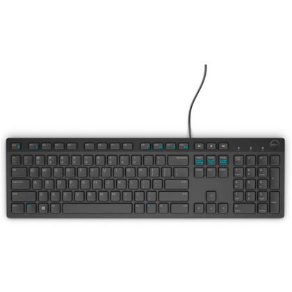 Клавиатура Dell KB216 BG/US жична USB (580-ADHO)