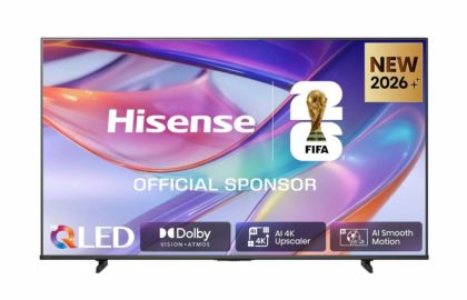 Телевизор Hisense 85" E7S, 4K Ultra HD 3840x2160, Quantum Dot, 60Hz, Light Sensor,IPS, HDR 10+, HLG, Dolby Vision IQ, Dolby Atmos, Smart TV, WiFi 5GHz, WiFi Direct, BT, Anyview Cast, 3xHDMI, 2xUSB, LAN, CI+, DVB-T2/C/S2, Black
