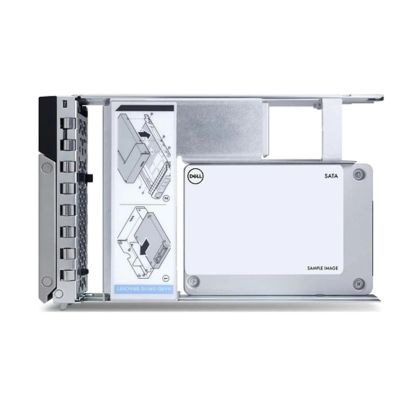 Твърд диск Dell 480GB SSD SATA ISE RI 6Gbps 512e 2.5in with 3.5in HYB CARR, CK - Compatible with T360,R550,R760XS and all 14,15,16 Gen