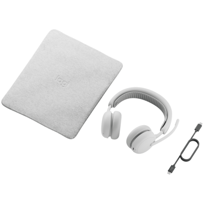 LOGITECH HEADSET - Zone Wireless 2 ES for B - OFF-WHITE - BT/CORDED - EMEA28i-935 - A00197,TEAMS