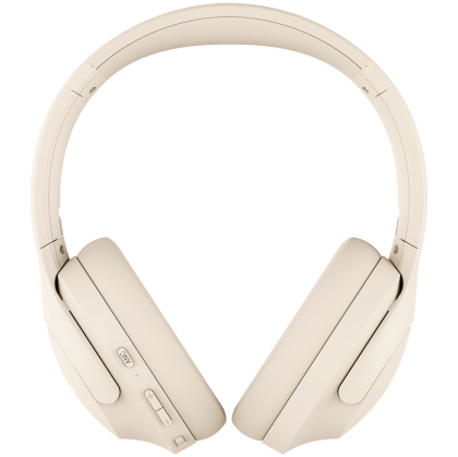Безжични слушалки Canyon OnRiff 10 ANC Bluetooth 5.3 3.5mm Бежов (CNS-CBTHS10BG)