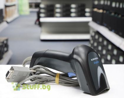 Реновиран баркод скенер Datalogic Gryphon GD4400 ръчен 2D RS-232