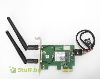 Реновирана мрежова карта HP Intel Dual Band Wireless-AC 7265 Wireless 802.11ac AC1200