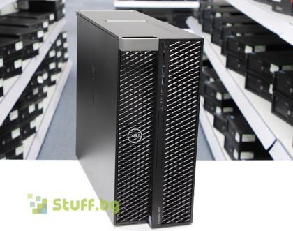 Реновирана работна станция Dell Precision Tower 7820 2x Intel Xeon 8-Core Gold-6244 128GB 512GB SSD